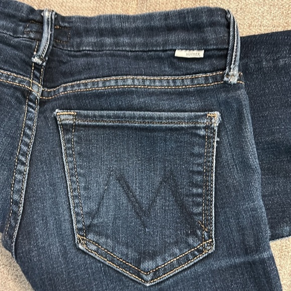 MOTHER THE LOOKER LOW RISE SKINNY JEANS SIZE 24 - Picture 14 of 16